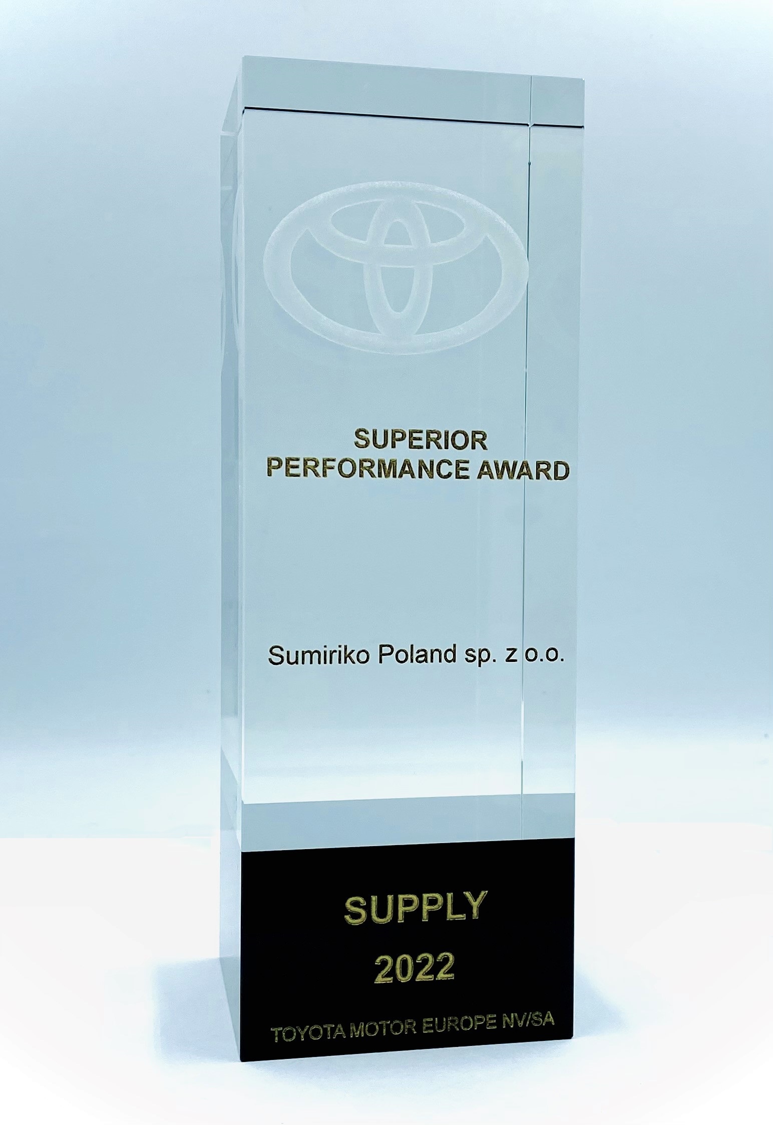 SumiRiko Poland zwycięzcą "Superior Performance Award" TME